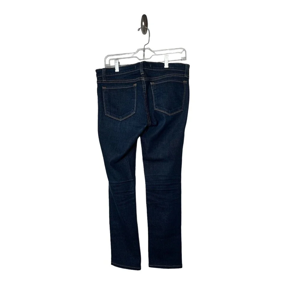 J Brand Pencil Leg skinny dark wash denim jeans blue cotton blend 28 women's